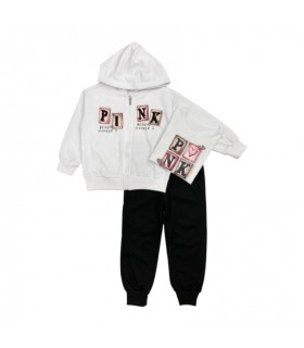 tuta girl felpa leggera 3/4-11/12 anni