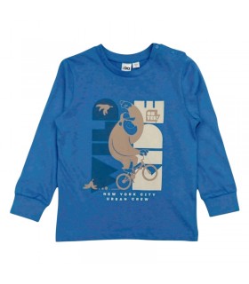 t-shirt boy jersey 3/8 anni