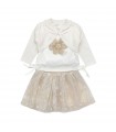 completo baby tulle/filo 12/36 mesi