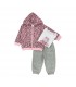 tuta baby felpa leggera 12/36 mesi