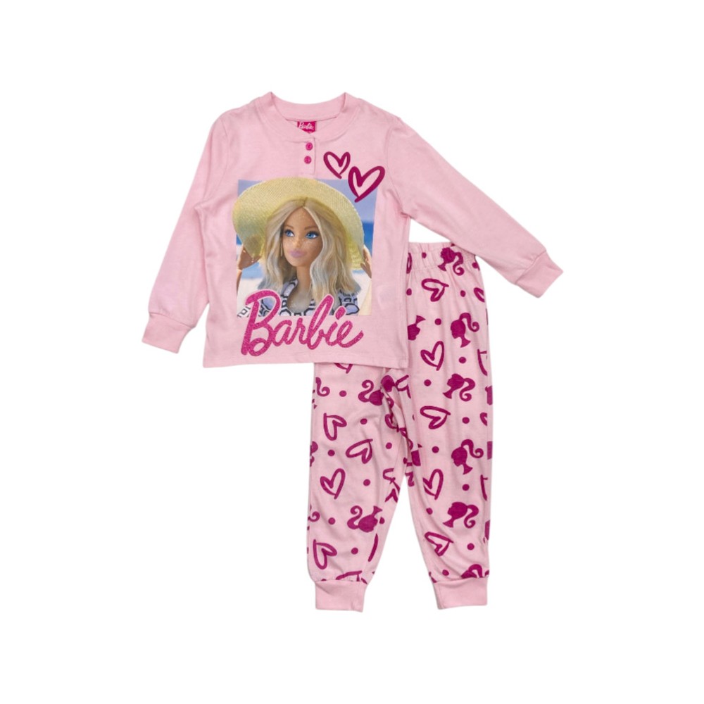 pigiama jersey barbie 3/10 anni