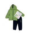 tuta baby felpa leggera 1/3-9/12 mesi