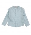 camicia baby misto lino 12/36 mesi