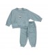 tuta baby felpa leggera 12/36 mesi