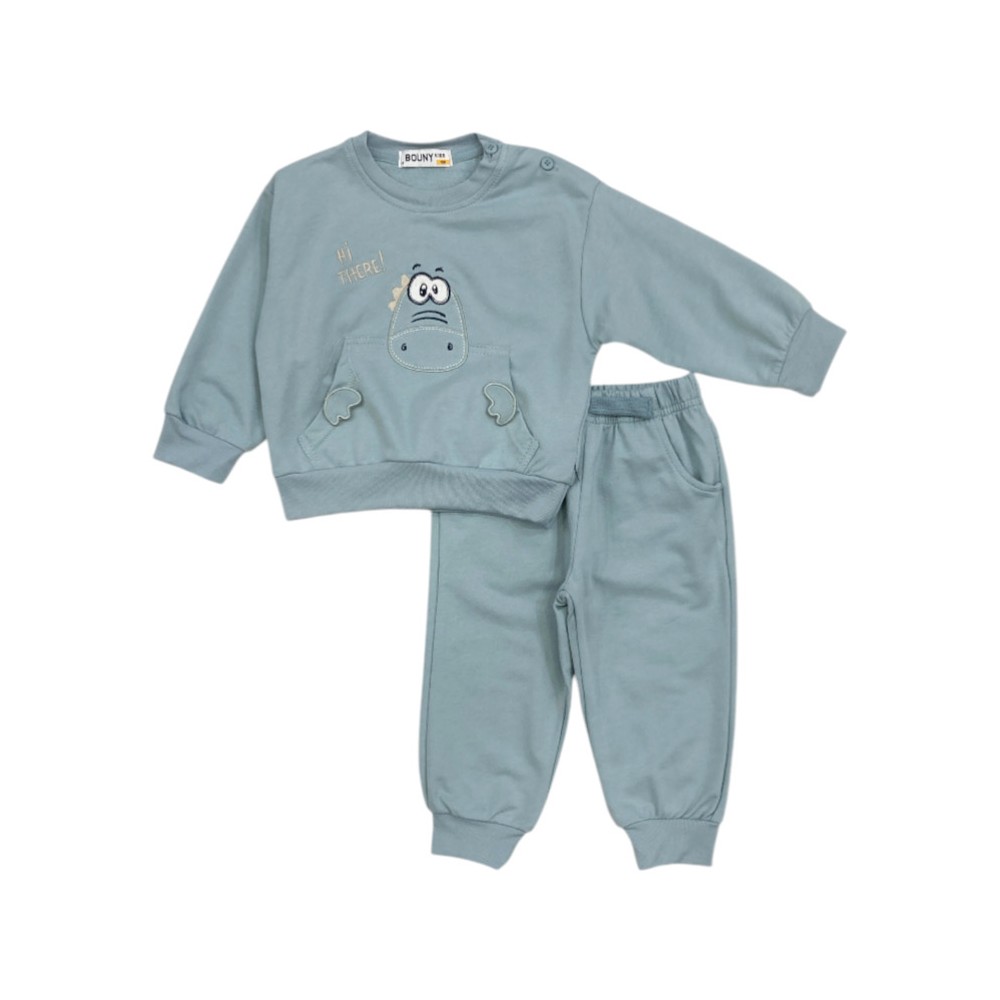 tuta baby felpa leggera 12/36 mesi