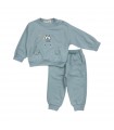 tuta baby felpa leggera 12/36 mesi