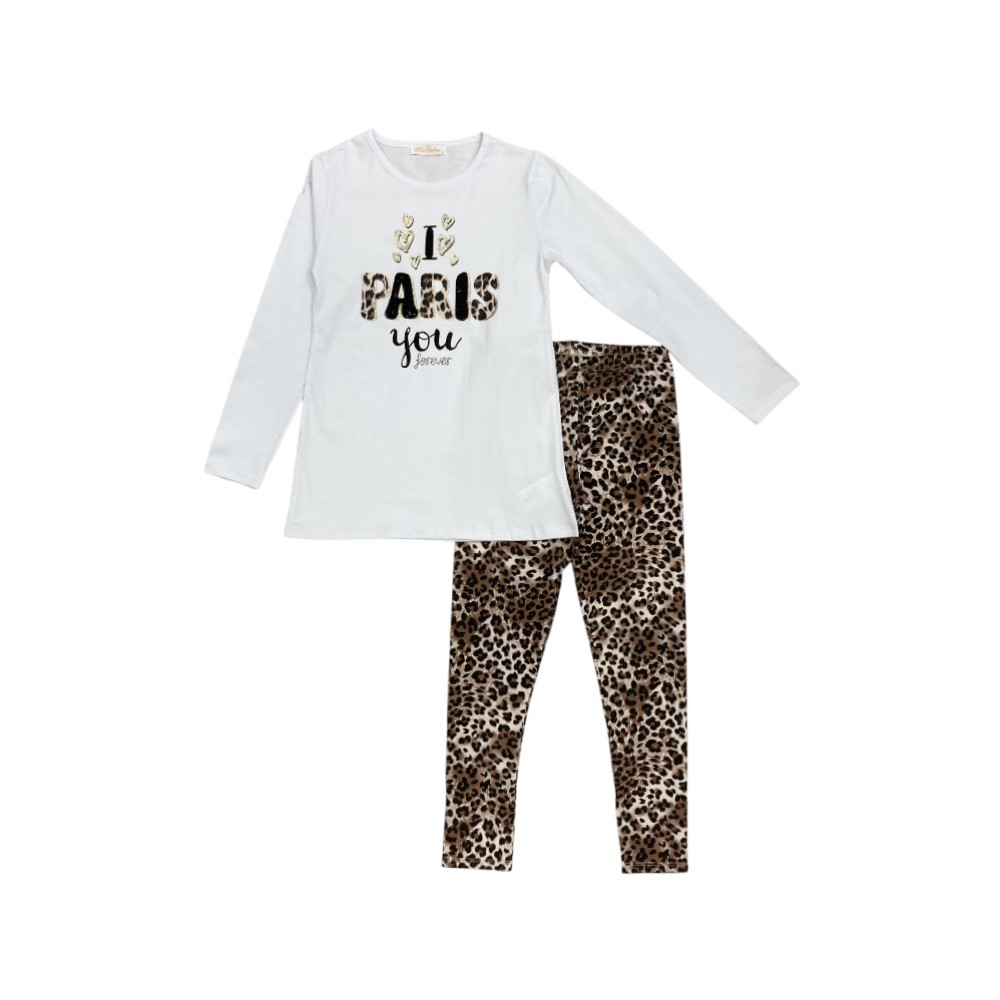 completo girl jersey 8/16 anni