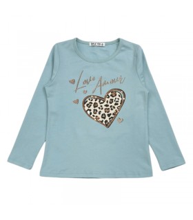 t-shirt girl jersey 4/12 anni