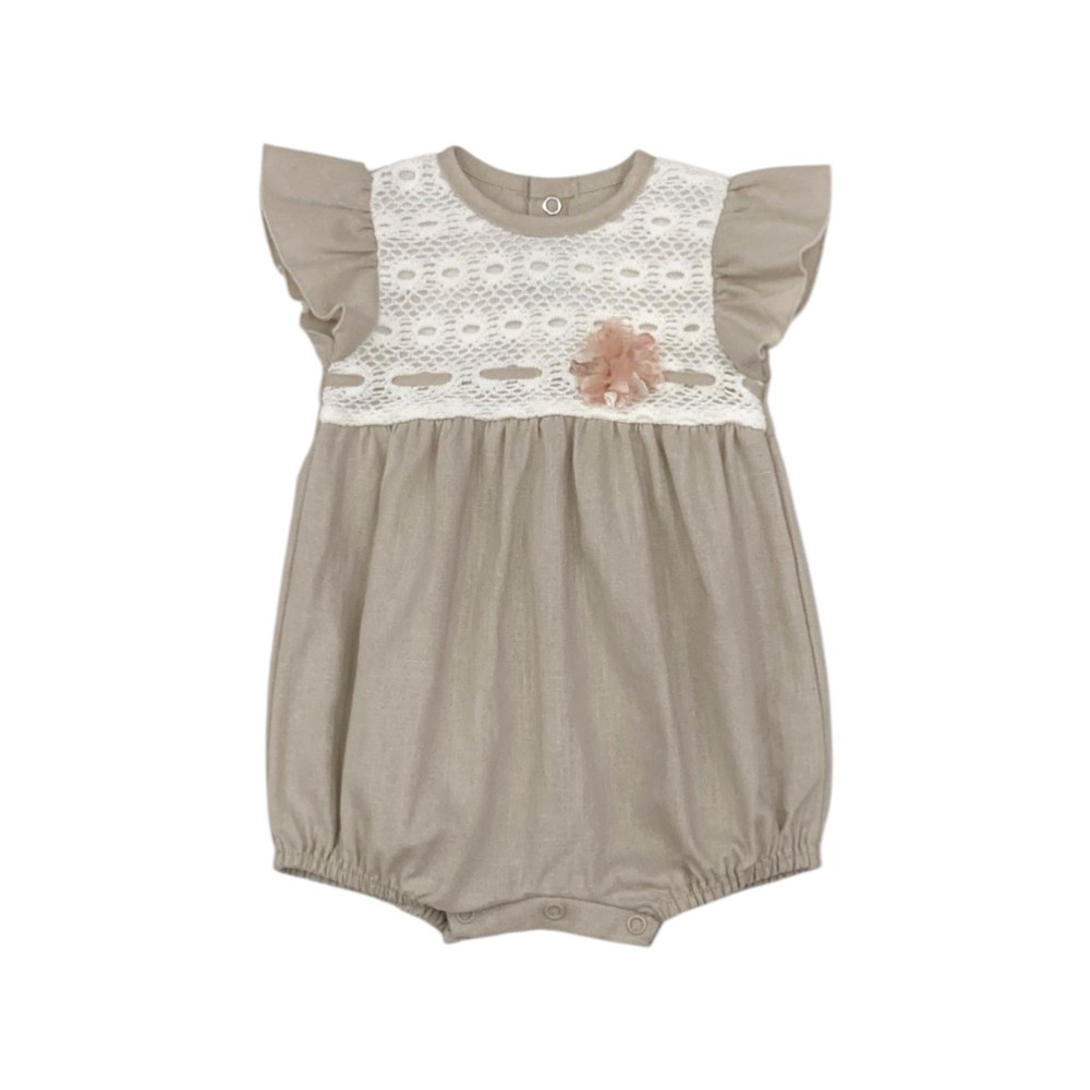 pagliaccetto neonata lino