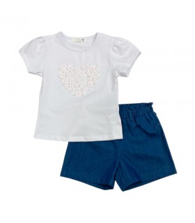 completo corto baby 12/36 mesi