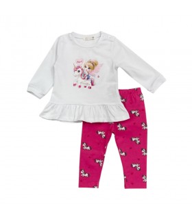 completo baby jersey 3/6-12/18 mesi