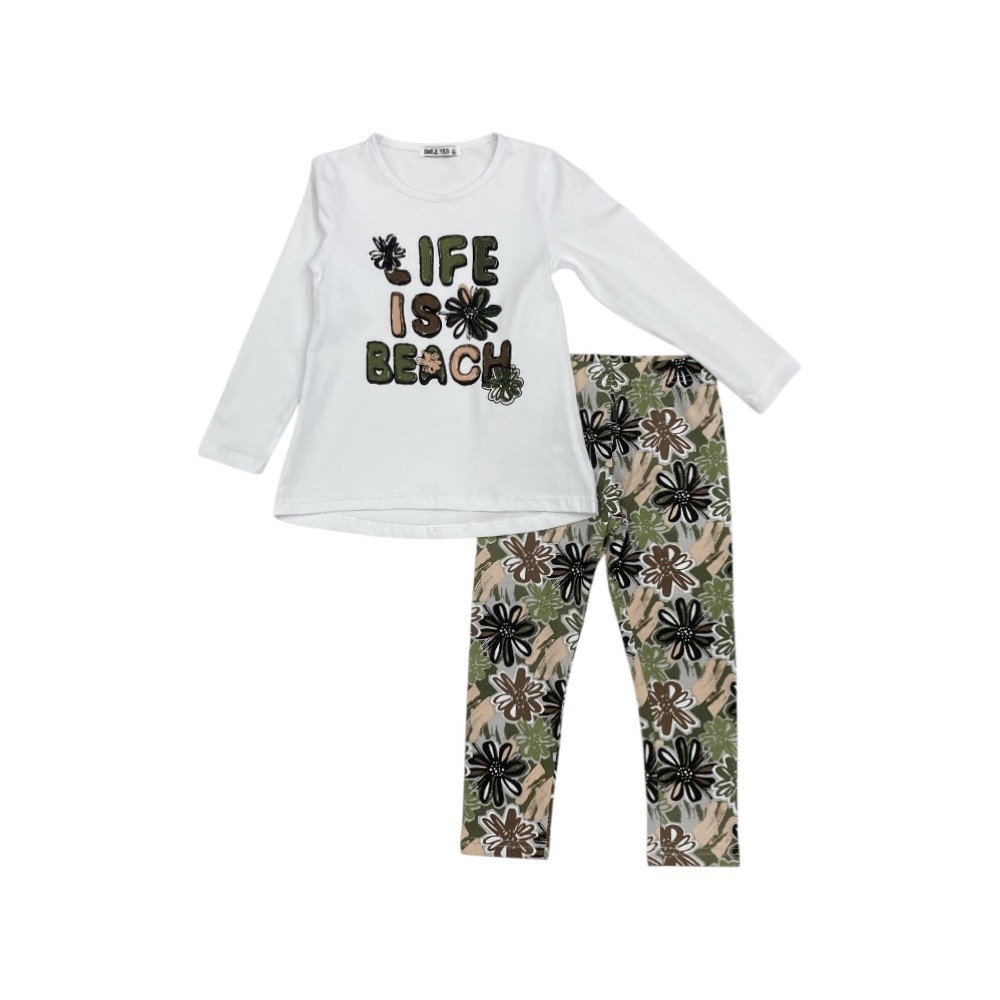 completo girl jersey 4/12 anni