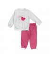 tuta baby felpa leggera 12/36 mesi