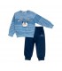 tuta baby felpa leggera 12/36 mesi