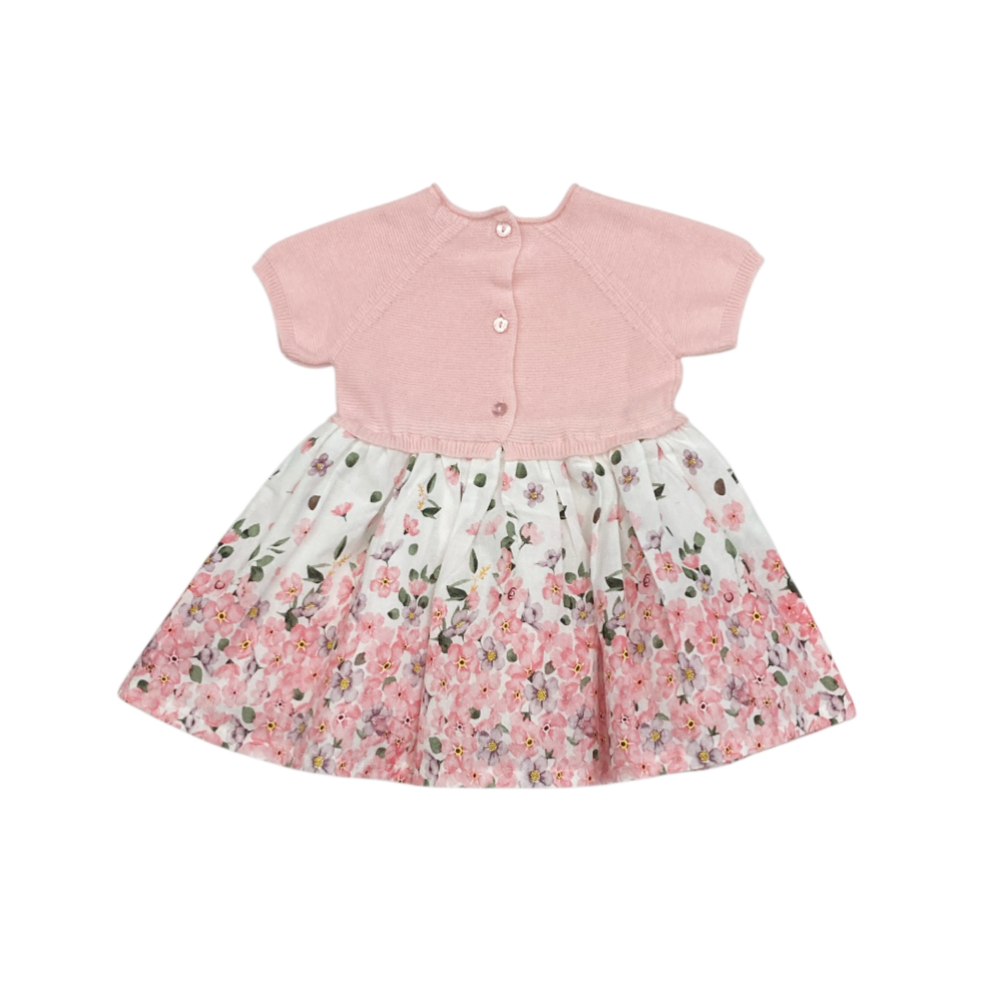 vestina baby a fiori 3/24 mesi