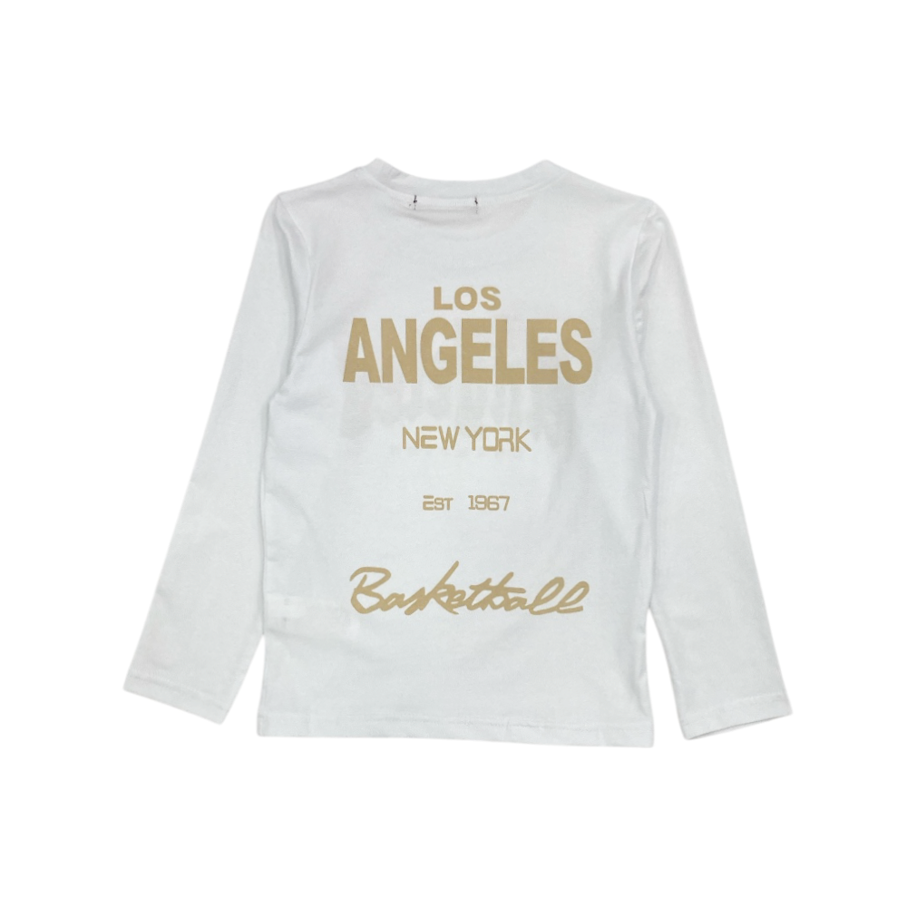 t-shirt boy jersey 4/12 anni