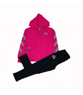 tuta girl felpa leggera 8/14 anni