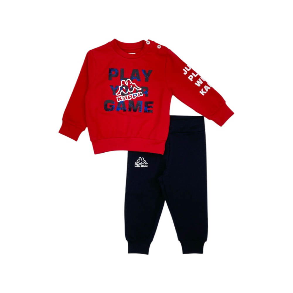 tuta baby felpa leggera 12/30 mesi