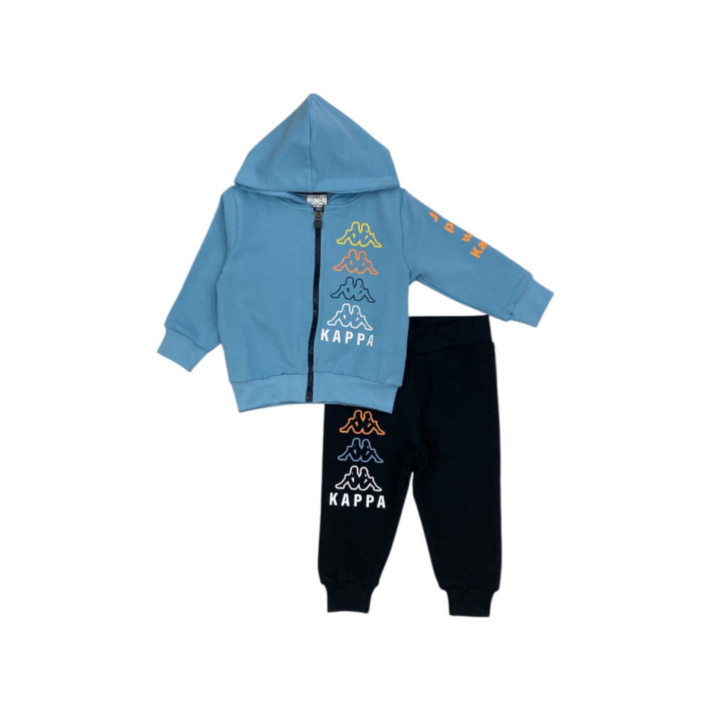 tuta baby felpa leggera 12/30 mesi