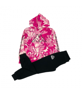 tuta girl felpa leggera 8/14 anni