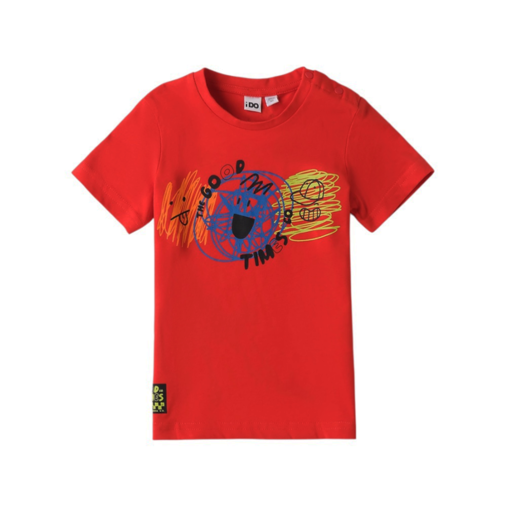 t-shirt boy jersey 3/8 anni
