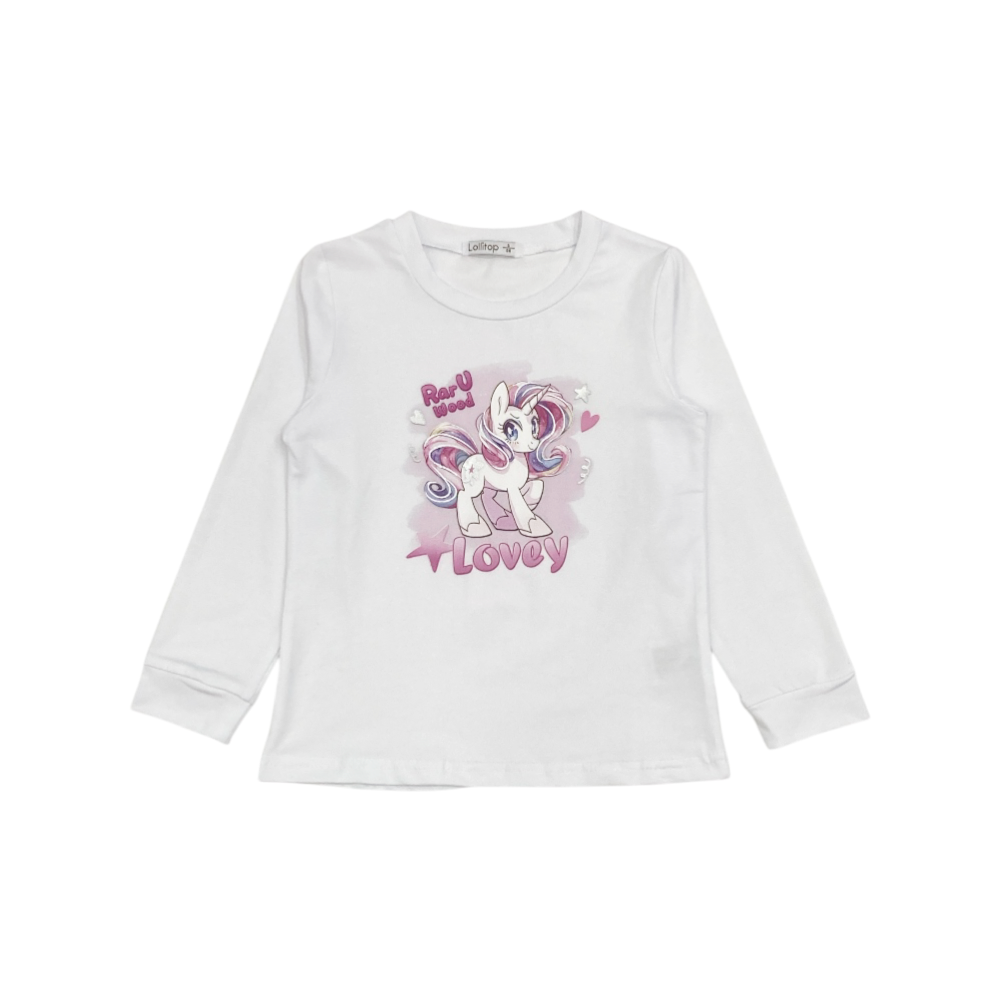 t-shirt girl jersey 3/7 anni