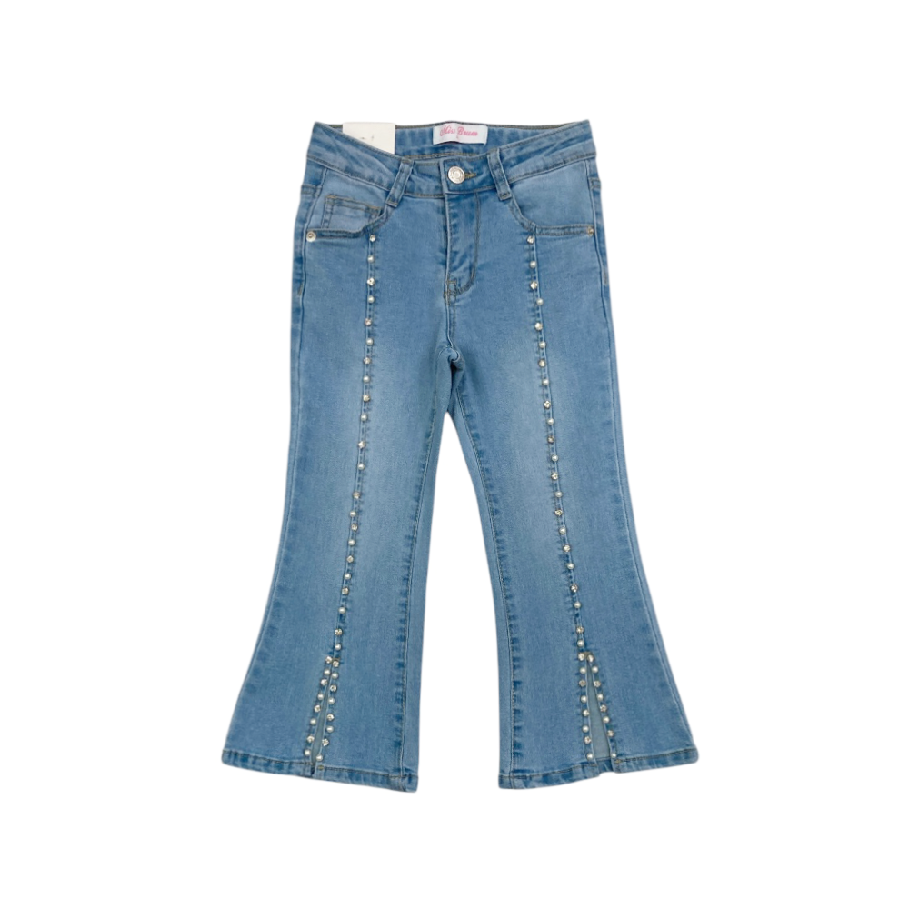 jeans girl 5 tasche 4/12 anni