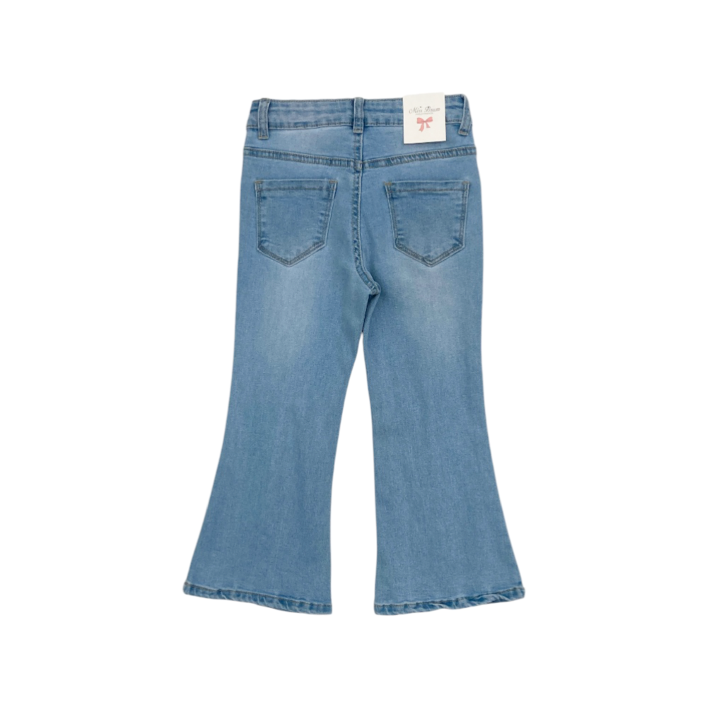 jeans girl 5 tasche 4/12 anni