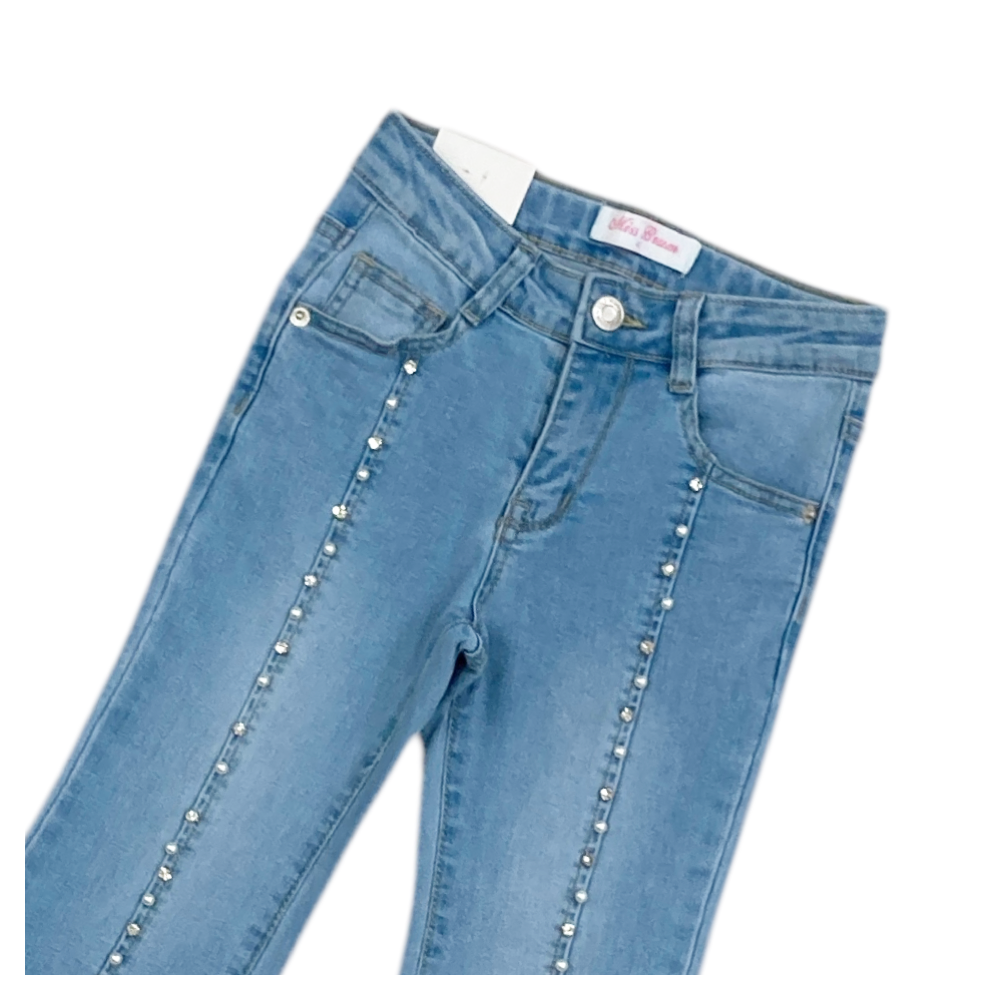 jeans girl 5 tasche 4/12 anni