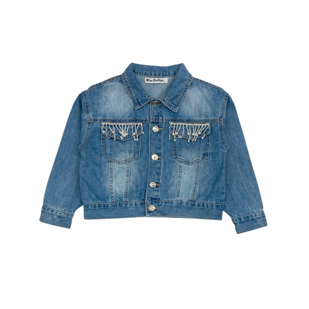 giacca jeans girl 4/14 anni
