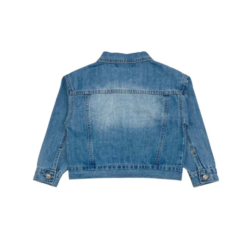 giacca jeans girl 4/14 anni