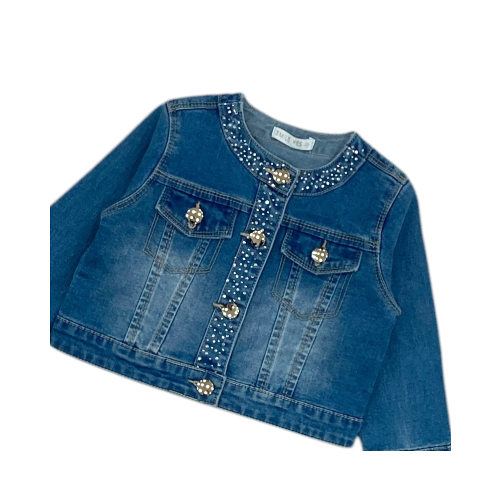 giacca jeans baby 12/36 mesi