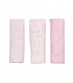 set 3 pezzi mussole cotone