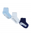 set 3 paia calzini neonato filo