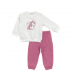 tuta baby felpa leggera 12/36 mesi