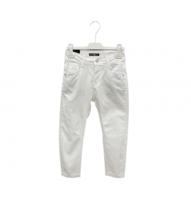 pantaloni boy 5 tasche cotone 4/14 anni