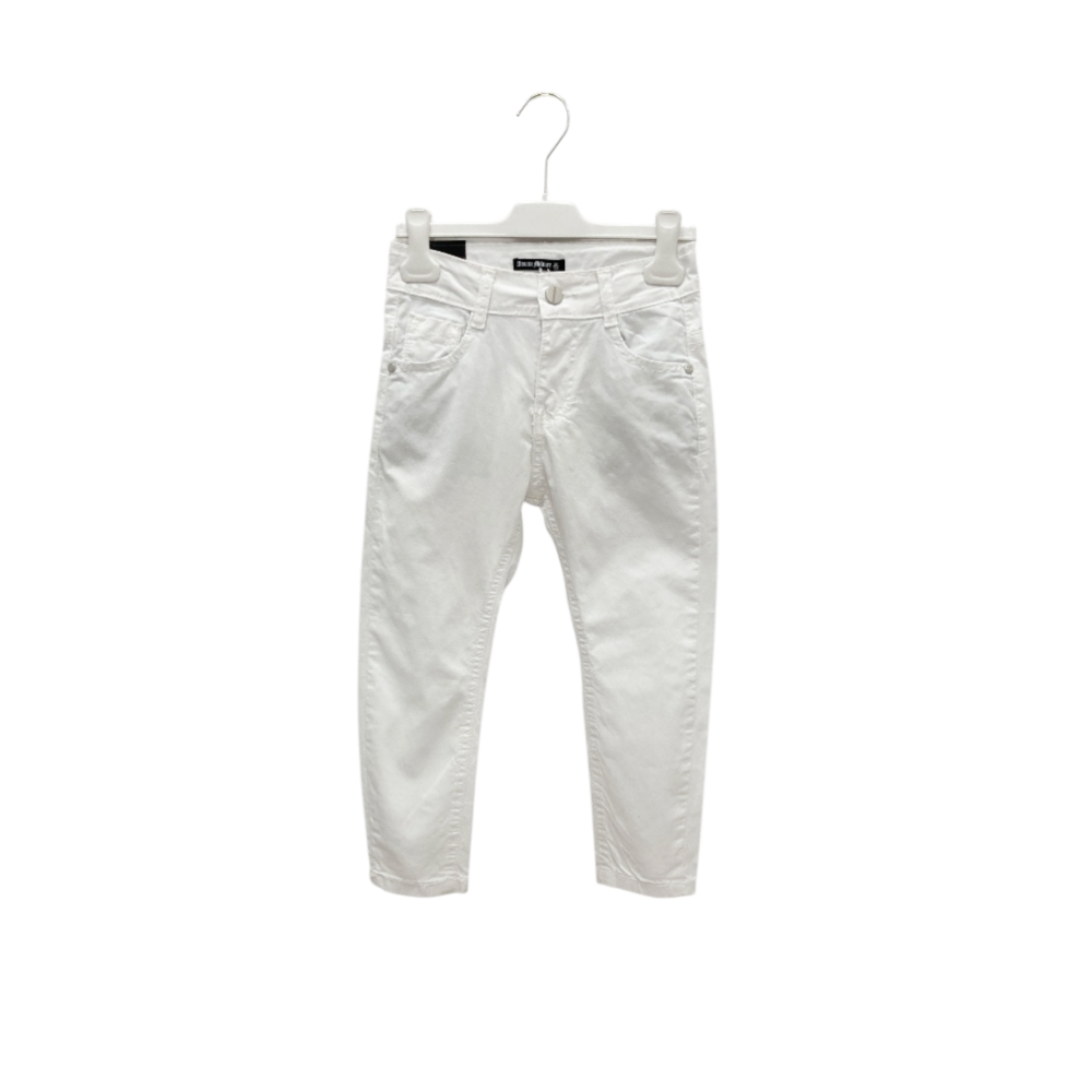 pantaloni boy 5 tasche cotone 4/14 anni