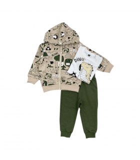 tuta baby felpa leggera 12/36 mesi