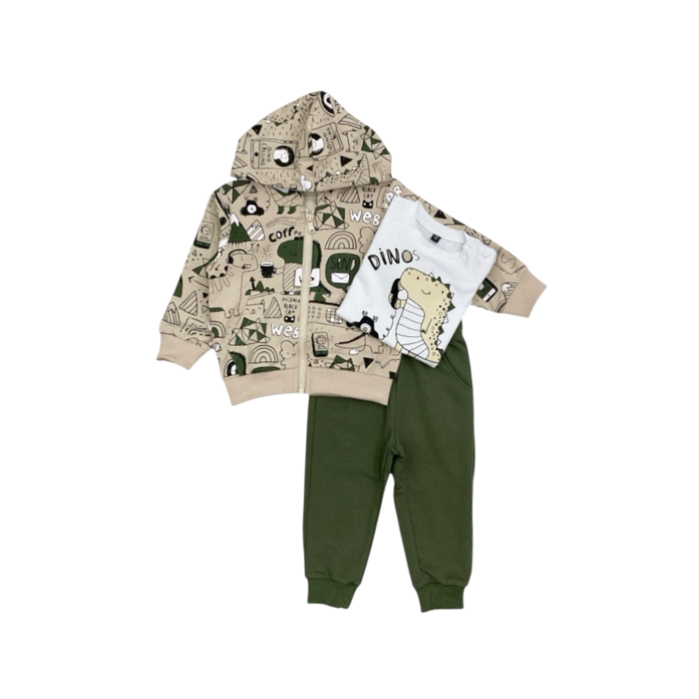 tuta baby felpa leggera 12/36 mesi