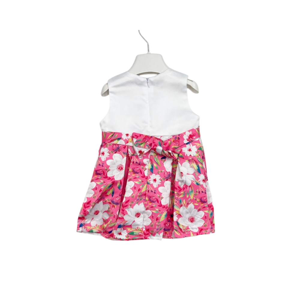 vestina baby a fiori 12/36 mesi