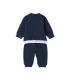 tuta baby felpa leggera 3/9 mesi