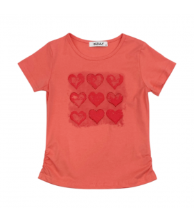 t-shirt girl jersey 4/12 anni