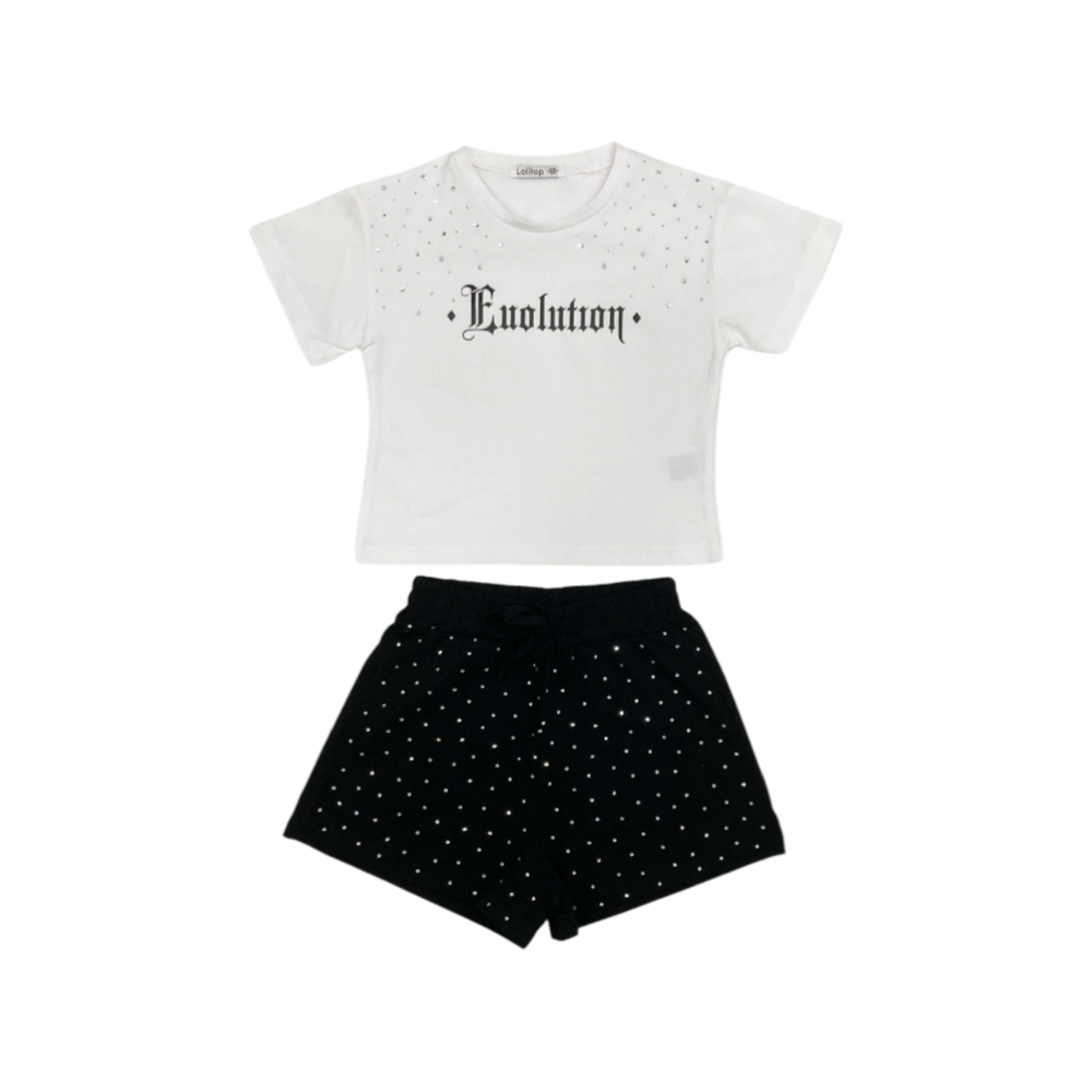 completo girl jersey 3/4-11/12 anni