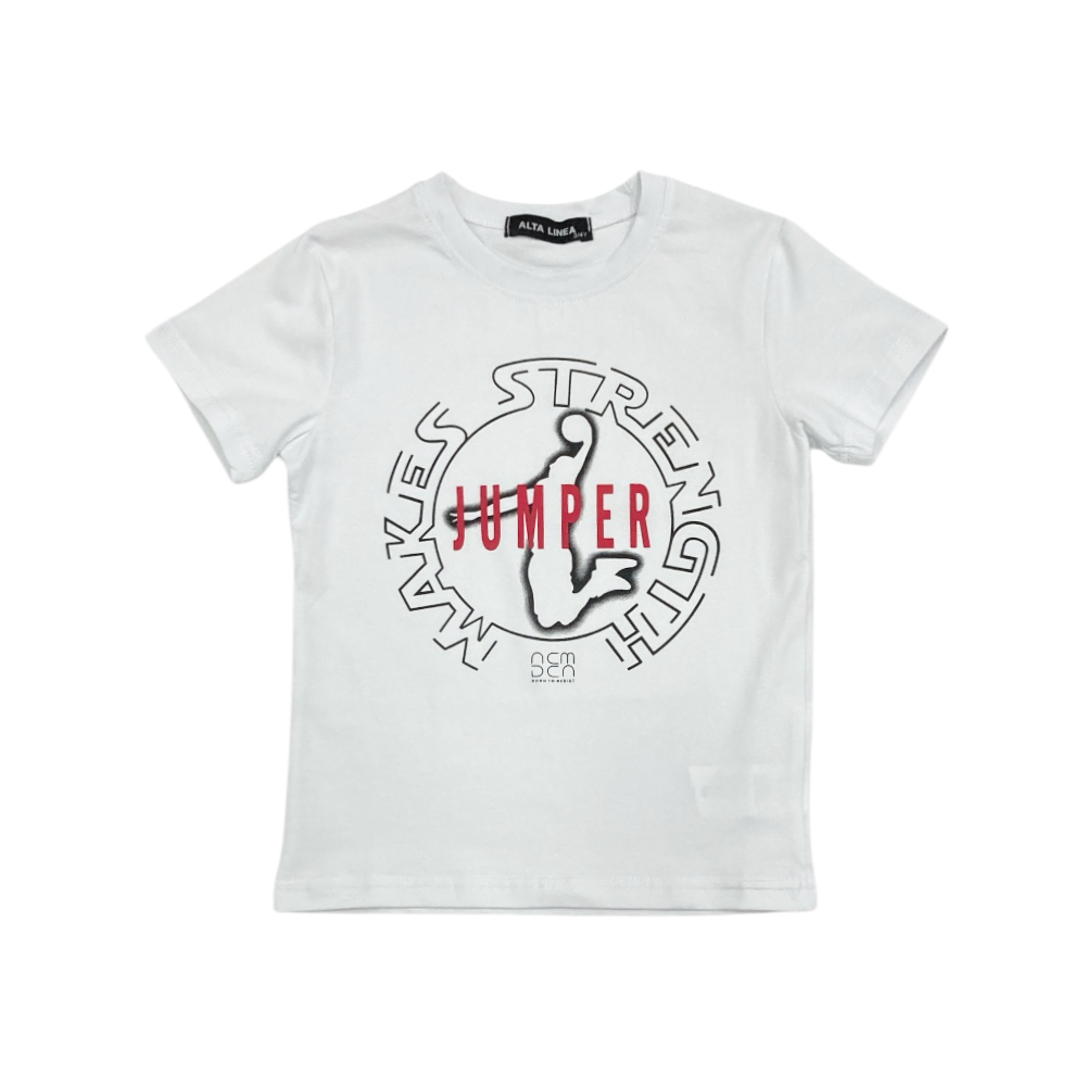 t-shirt boy jersey 3/4-7/8 anni