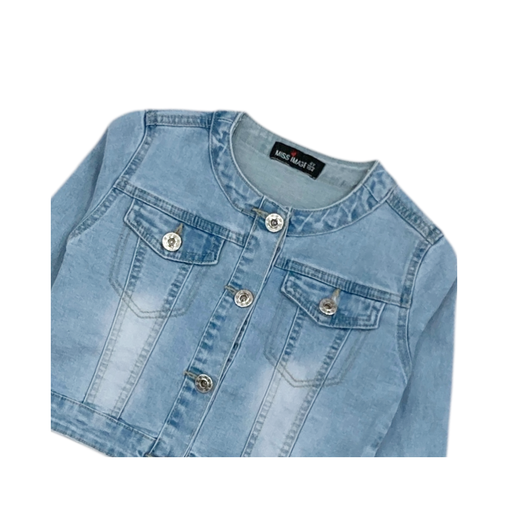 giacca jeans girl 4/14 anni