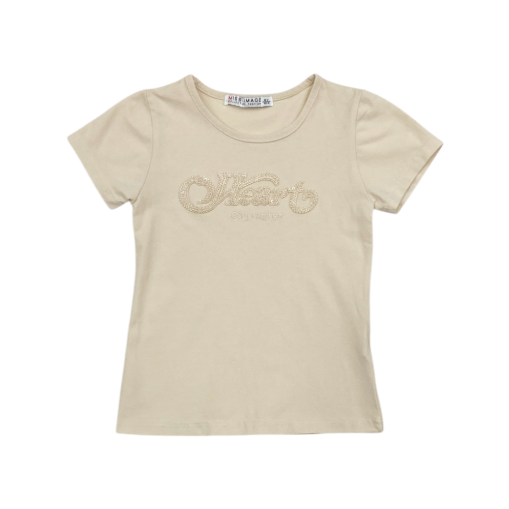 t-shirt girl jersey 4/12 anni