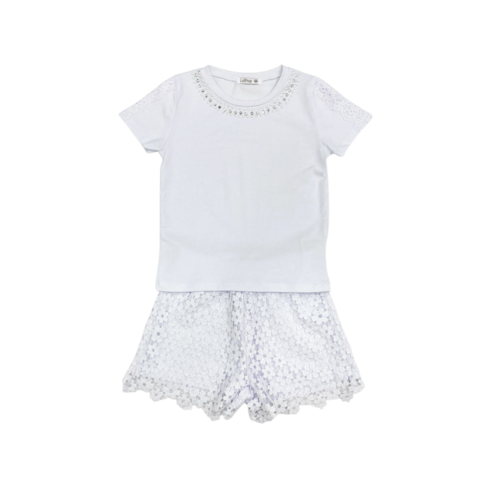 completo corto girl 3/4-11/12 anni