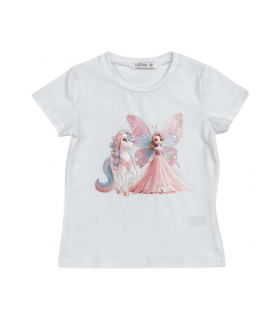 t-shirt girl jersey 3/7 anni
