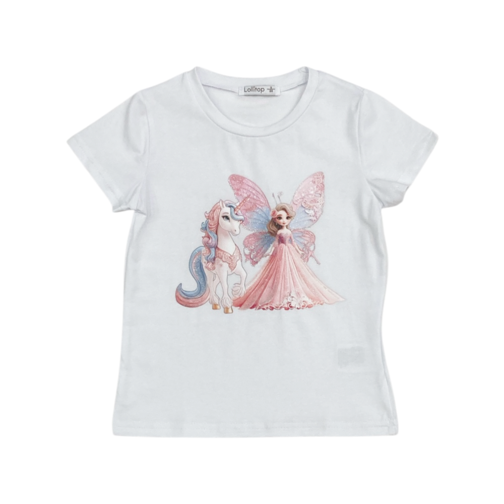 t-shirt girl jersey 3/7 anni