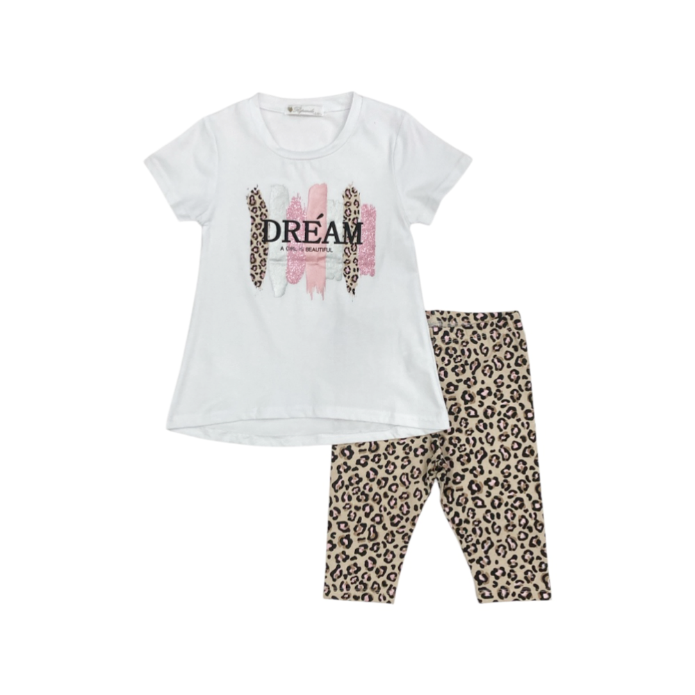 completo girl jersey 3/4-7/8 anni